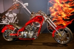 American Car Show 2009, punainen Chopper