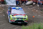 Mikko Hirvonen, Ford Focus WRC, Neste Oil Rally 2009, SS14 Leustu 2