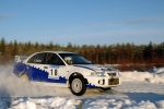 Tomi Hallia, Mitsubishi Lancer, Lipposen OP-Talvirallisprint, 2. kierros