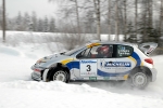 Sebastian Lindholm ja Tomi Tuominen, Peugeot 206 WRC, Vaakuna-Ralli 2006